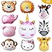 Produktbild ZQBB 10 Stück Tiere Folienballon Luftballons Tiere Helium Folienballon Kindergeburtstag Ballons,Perfekt für Kinder Geburtstag Party Dekoration