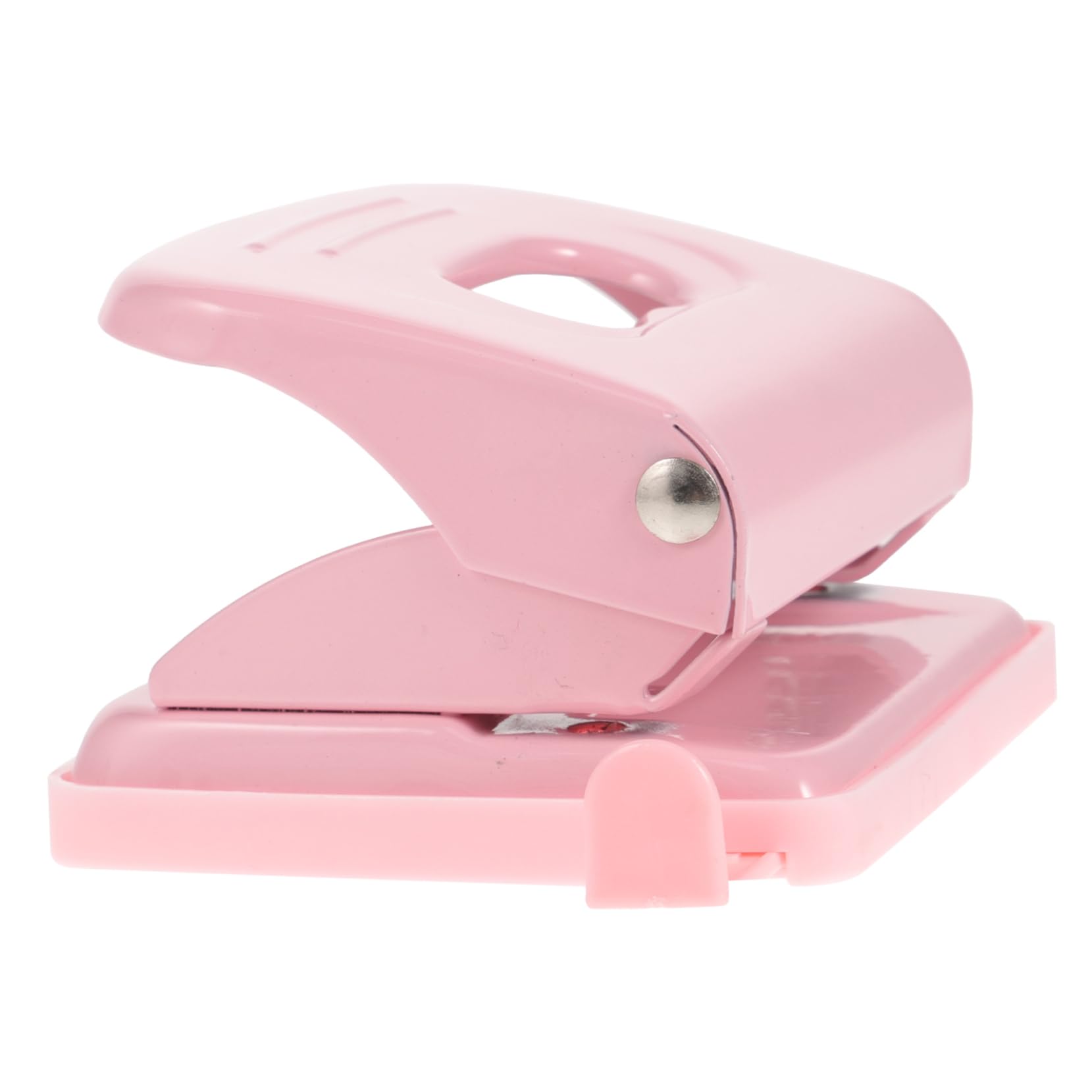 Operitacx 4pièces Perforateur à Deux Plastique Outil De Perforation Pour Papier Pour Bricolage Projets Créatifs Macarons