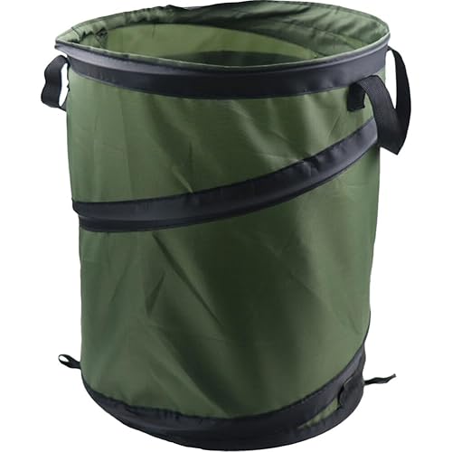 Miniatura 1 de YARNOW Bote de basura plegable plegable para bote de basura para acampar al aire libre, cubo de basura para automóvil, contenedores de basura