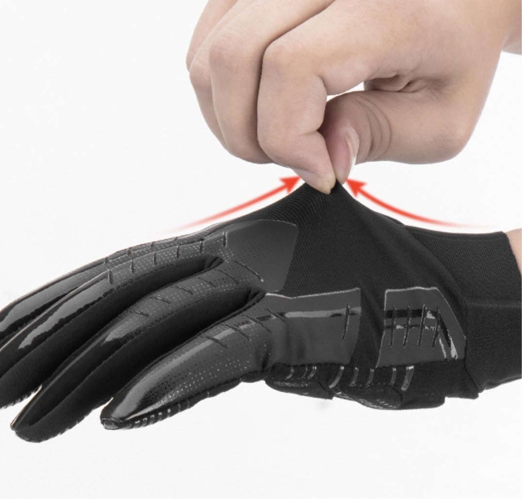 Guanti Da Ciclismo All'Aperto Guanti Sportivi Da Bici Antiscivolo Con Touch Screen Riflettente Colorato A Dito Pieno Guanti Da Bici