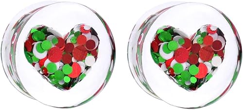 Miniatura 3 de 4 unidades2 pares de dilatadores acrílicos para el oído y los dilatadores de piercing para el cuerpo, joyería para el cuerpo, dilatador de