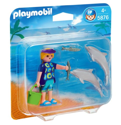 Playmobil 626159 - Vacaciones Entrenadora Delfín