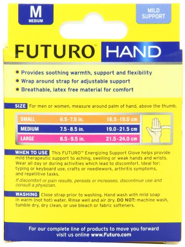 Futuro Energizing Support Glove, 09185En, Medium #TOP2
