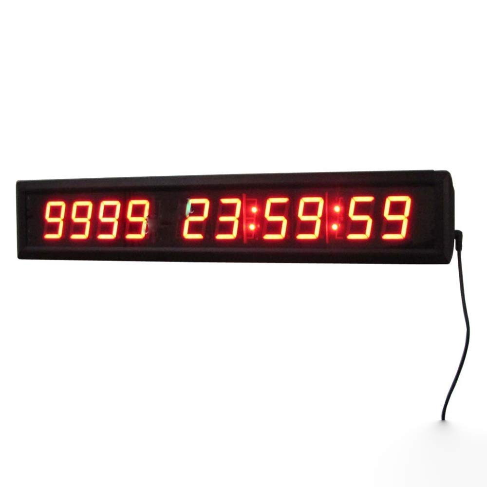 Countdown Timer Digital Timer Countdown Timer Interval Training Exercise Stopwatch With Remote Control Large Countdown Timer (Color : Black, Size : 1.8-inch) peng (Color : Black, Size : 1.8inch)