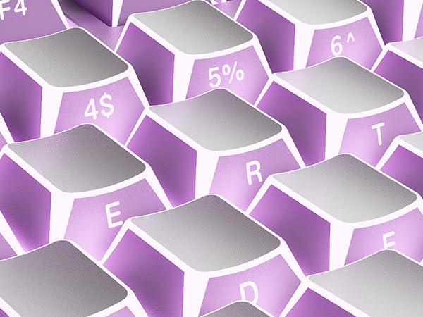 Image of ZORNHER CG870 Wireless Mechanical Keyboard,80% White Gaming Keyboard, Creamy Keyboard,Shine Though Double Shot Keycaps,Creamy Sounding Linear Switches,Hot-Swappable