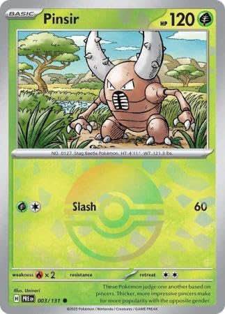 pokemon pinsir card Pokemon Pinsir Holo 003/131 CP4 Premium Champion Pack: EX x M x BREAK –  SelectAnime