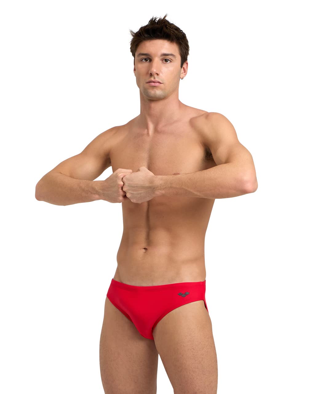 ARENA Santamarias R Bañador Hombre, Tejido MaxFit Eco Forrado Resistente al Cloro y a la Sal, Protección UV 50+