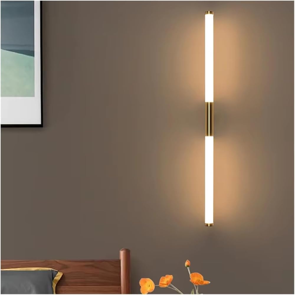 Nowoczesna lampa ścienna LED do salonu, schodów, przedpokoju, przedpokoju (zimne światło 70)