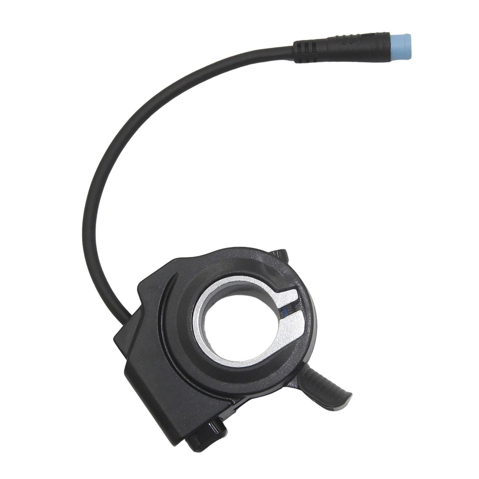 Poignée D'accélérateur Au Pouce Homyl – 4 Broches, Verrouillable, En Polypropylène, Pour Vélo électrique – Remplacement Direct, 6 X 2,9 X 2,3 Cm