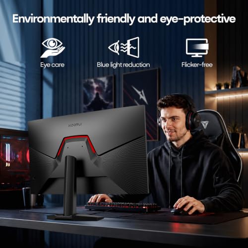 Image of KOORUI 24.5 inch FHD 240Hz HDR 400 1ms GTG Gaming Monitor, Fast IPS, AMD FreeSync Premium, 90% DCI-P3, Adjustable Tilt, HDMI 2.0*2 DP 1.4 G2511X