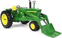 Vista 2 de John Deere Prestige Collection - Tractor a escala 1/16 4010 con cargador 46A