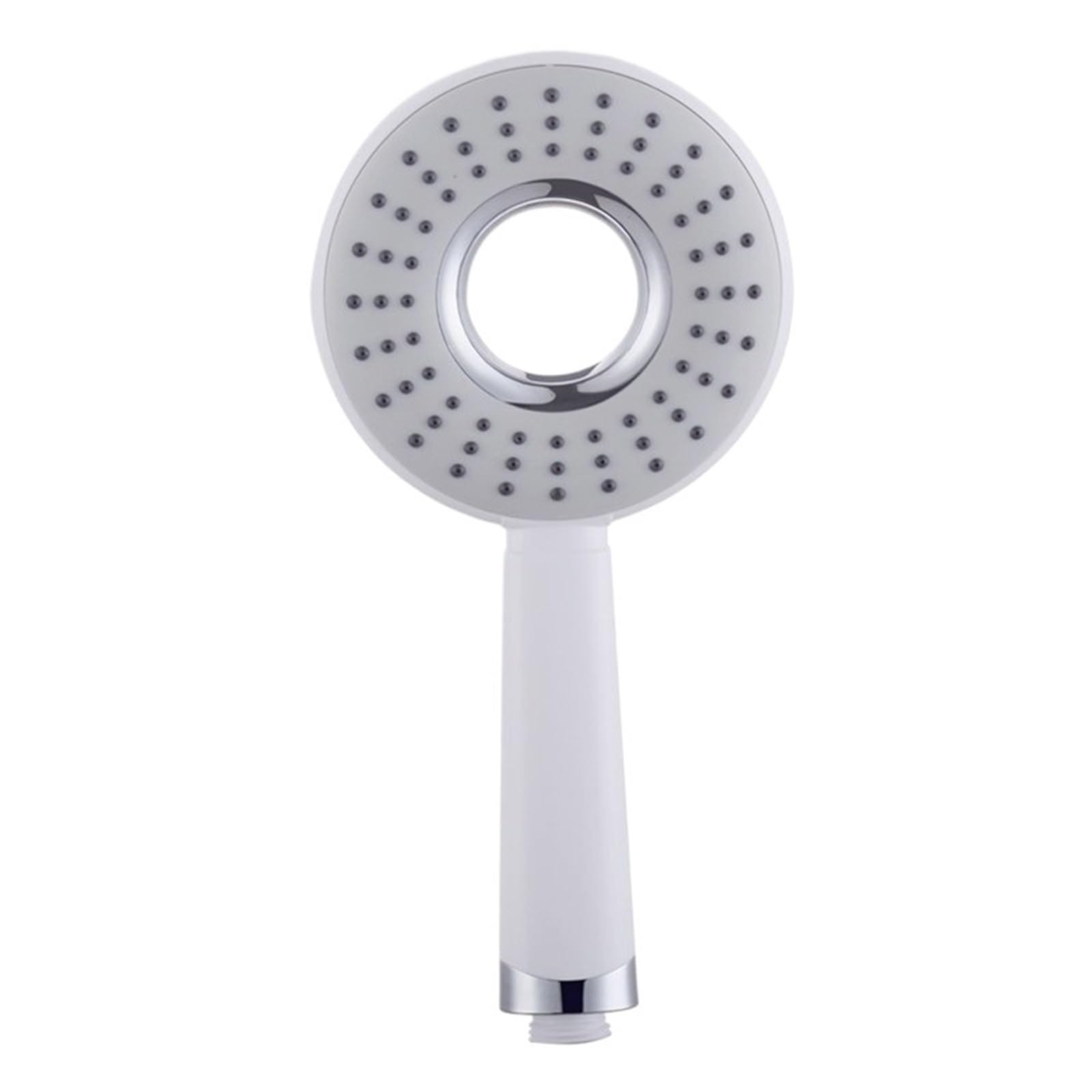 2 pezzi soffione bagno a pioggia accessori for il ad alta pressione ugello spruzzo a for risparmio idrico per Bagno(White)