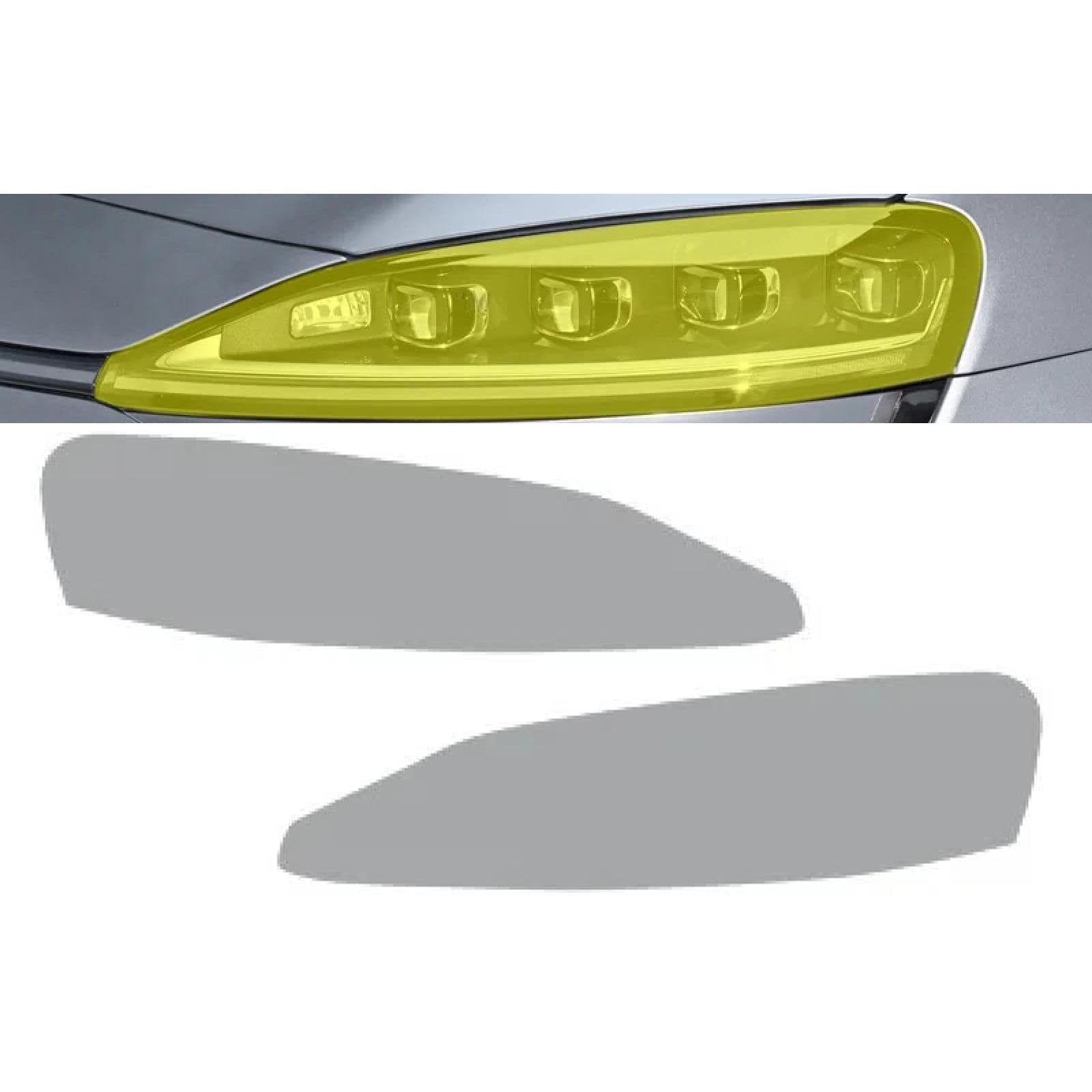 Film protecteur de phare pour Luxeed S7 2023-2024 protection phare voiture or