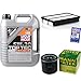 Produktbild QR-PARTS 69358253 Filter Set Inspektionspaket 5 Liter Motoröl Top Tec 4200 5W-30 MANN-FILTER Luftfilter Ölfilter