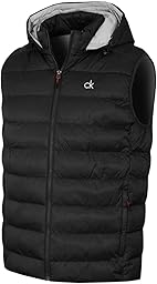 Calvin Klein Uomo 2026 San Gabriel Gilet da Golf Leggero con Cappuccio