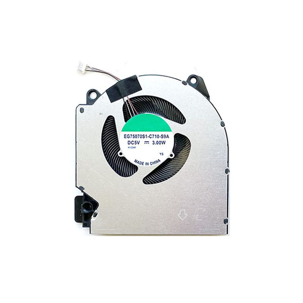 Ventola di raffreddamento per computer portatile di ricambio compatibile con HP Victus 16-D 16-E 16-e0011ns RTX3050 TPN-Q263 TPN-Q264 Ventilatore silenzioso EG75070S1-C700-S9A