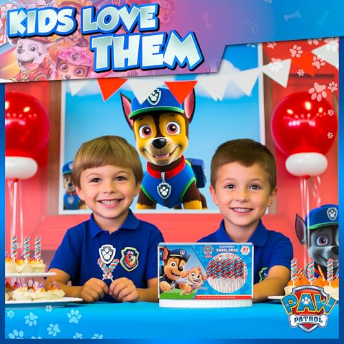Image of Paw Patrol Lollipops Swirl 20pk- Paw Patrol Candy