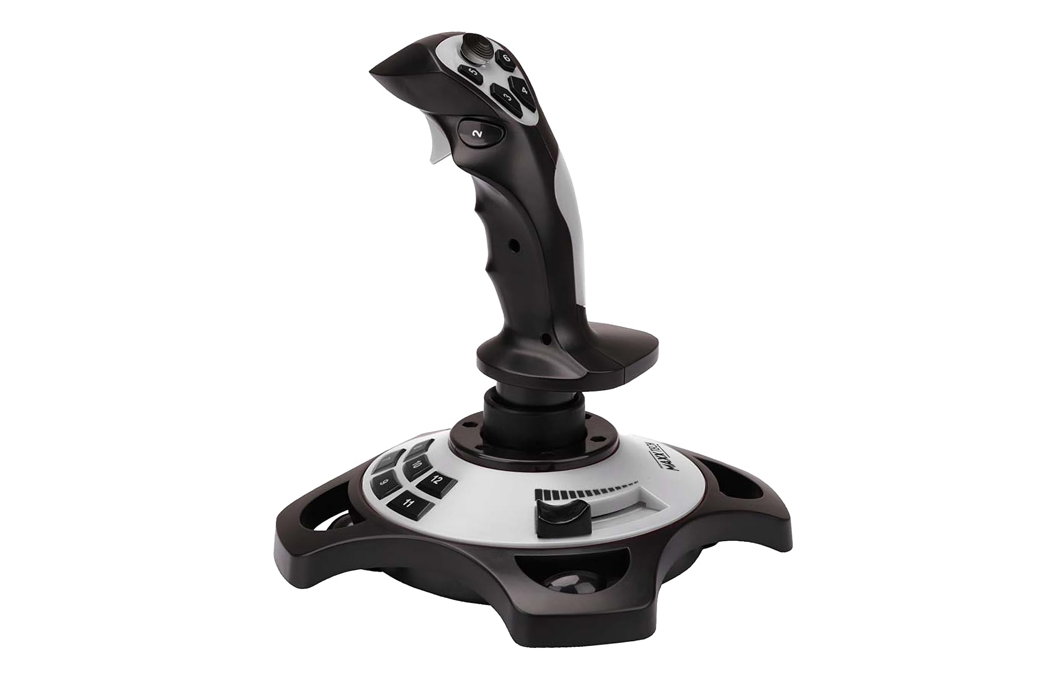 MXT-JOY-PC accessoire de jeux vidéo Noir, Gris clair USB Joystick