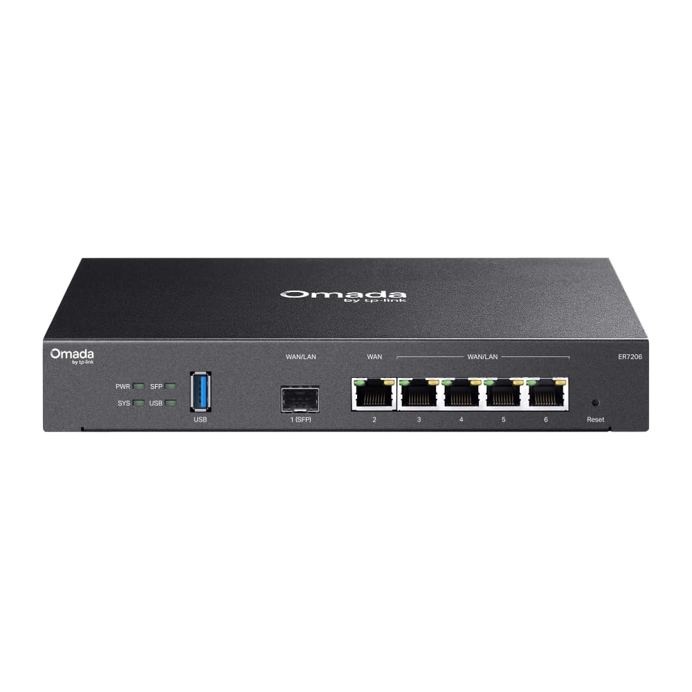Tp-Link Black Router Tl-Er7206