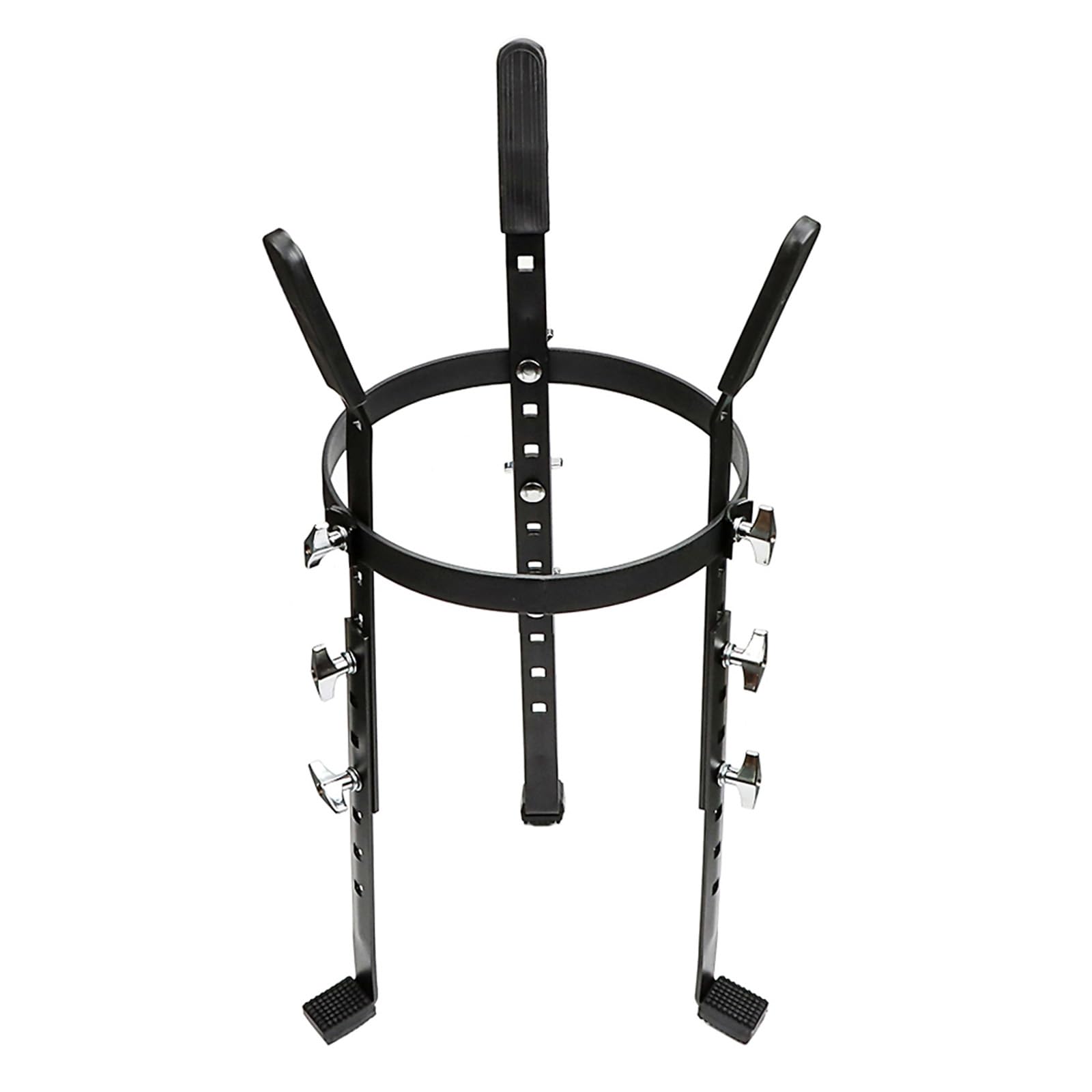 Supporto per batteria per spettacoli percussionisti e appassionati musica Supporto africano con base africana stabile in metallo