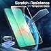 JETech 3 in 1 Matte Case for Samsung Galaxy A26 5G with 2-Pack Tempered Glass Screen Protector, Translucent Frosted Shockproof Phone Cover with Camera Protection (Black)