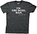 Big Lebowski I'm the Dude Man Gray Heathered Men's Tee (Large)