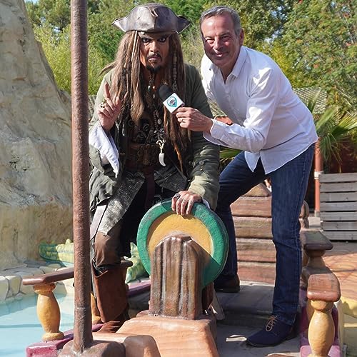 A Kid Park, le sosie officiel de Johnny Depp vous fait un accueil personnalisé avec le personnage et la voix de Jack Sparrow