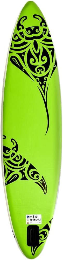 Inflatable Stand Up Paddleboard Set,Paddle Board,with Oar,Removable fin,High pressure hand pump with high pressure gauge,Repair kit,Leash,Carrying bag,for Surf,Water Yoga,Lakes,120.1"x29.9"x5.9" Blue