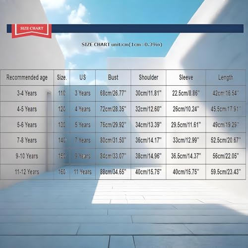 Girls Cute Flowers Print 3/4 Sleeve T Shirt Kids Summer Graphic Tops Loose Crewneck Pullover Casual Tees for 3-12 Years3