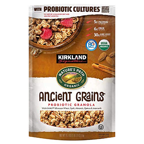 Kirkland Signature Nature's Path Organic Ancient Grain Probiotic Granola, 35.3 oz