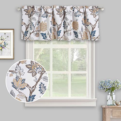 Flowersvalancesforwindowsfloralsmallcurtainvalanceforkitchenlivingroombathroomrodpocket5218inchescoffeebrown Urban Country Home Decor Flowers valances for windows floral small curtain valance for kitchen living room bathroom rod pocket 5218 inches coffee brown urban country home decor