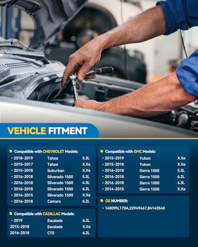 Image of PHILTOP New Alternator 14009N Compatible for 2014-2018 Silverado 1500 | 170A Alternator for 2014-2018 Silverado 1500, 2014-2018 Sierra 1500,2015-2019 Tahoe, 2015-2019 Yukon,15-18 Suburban, Yukon XL