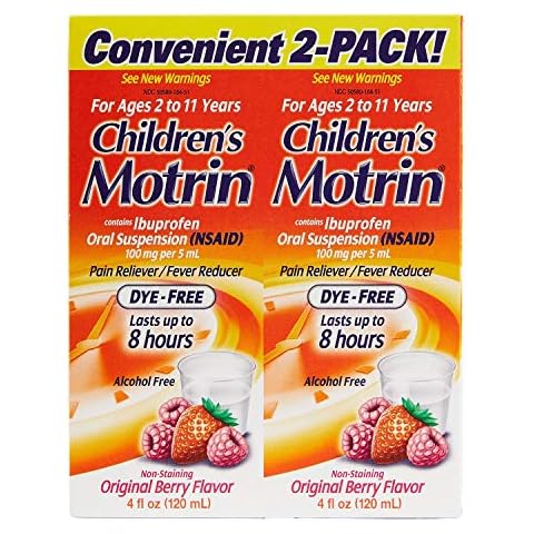 Motrin Childrens , Original Berry Flavor, 6 X 4 Fl Oz Cover