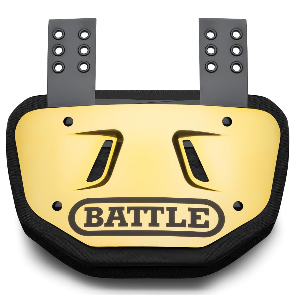 Battle Sports Chrome Football Back Plate