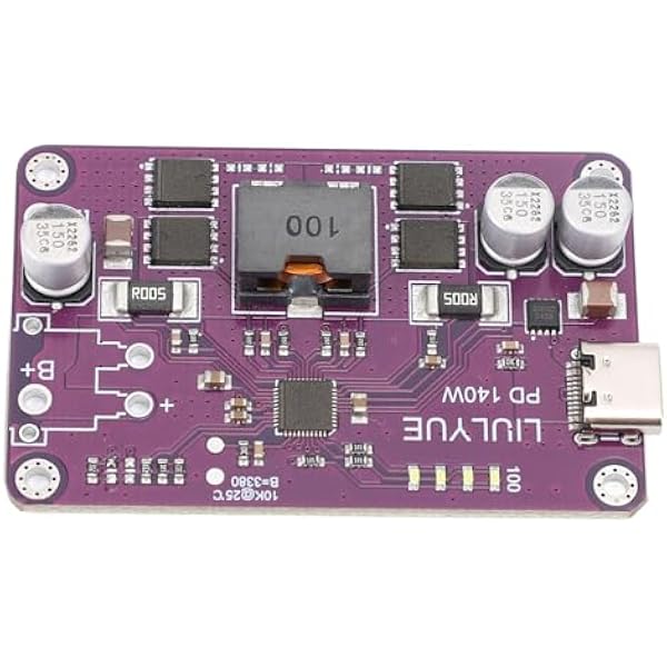 BAFOVY Moduł ładowania, Płytka ładująca Zasilacza 5V 3A, moduł Zasilania Banku Mocy 20V 5A do Tabletów Laptopów Elektroniczny DIY (4 serie)