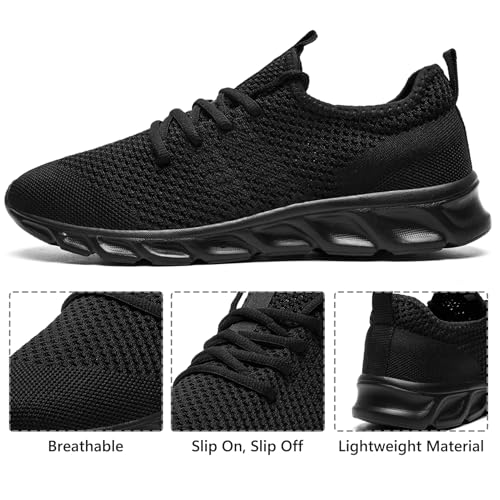 Image of Tvtaop Running Shoes Womens Sneakers Tennis Walking Workout Gym Shoes Lightweight Comfortable Trail Running