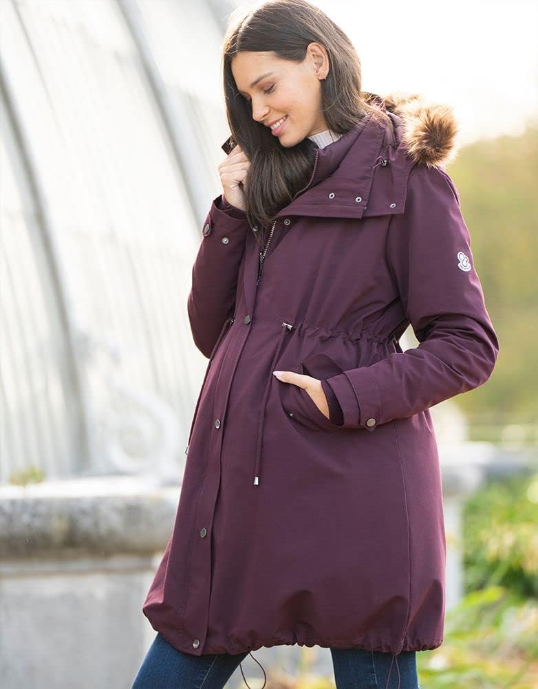 セラフィン] マタニティコート抱っこ紐対応マタニティコートGLENN レディース Amazon.co.jp: [セラフィン] コート 抱っこ紐対応マタニティ