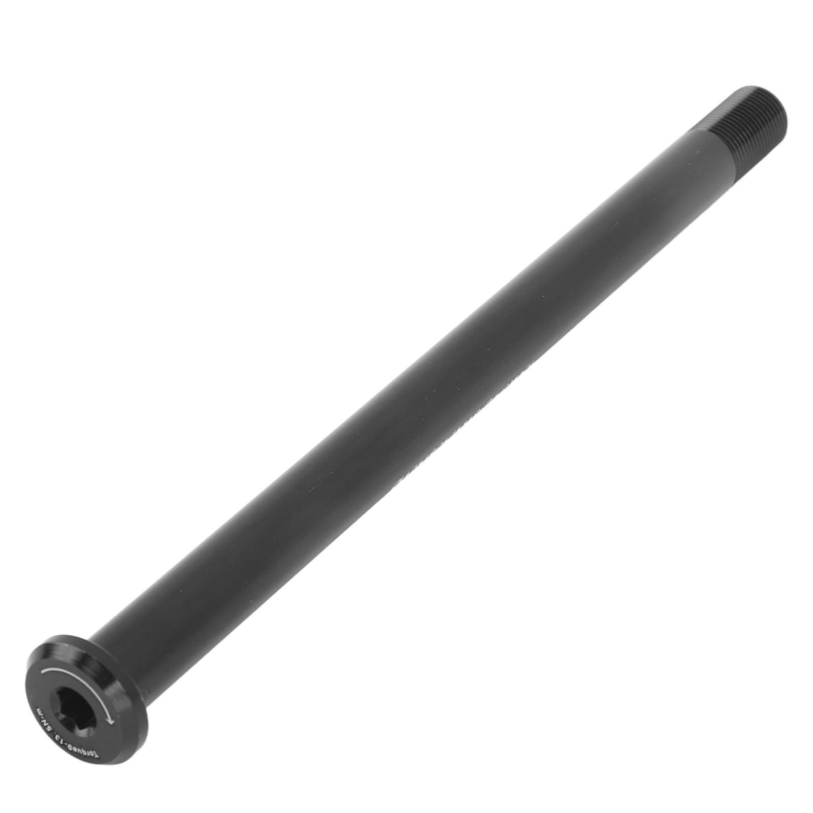 Buachois Perno Passante per Bici, Perno Passante di Ricambio per Anteriore Posteriore per Bicicletta in Lega di Alluminio M12 x 1,5 per Mountain Bike Gravel, Passo Filettatura 1,5 mm,