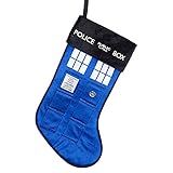 Kurt Adler Doctor Who Tardis Stocking, 19-Inch