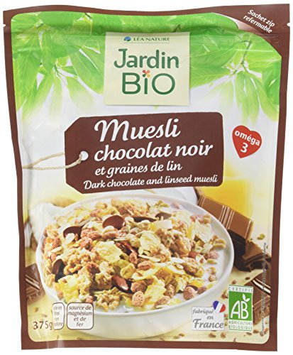 Jardin Bio Muesli Chocolat Noir/Graines de Lin...