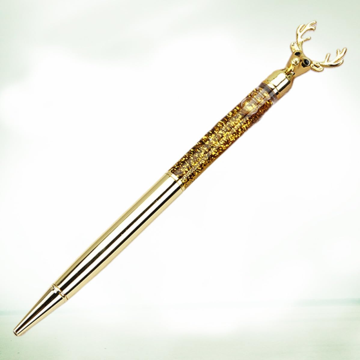 Cabilock Reindeer Ballpoint Pen, Metal Fine Point Writing Pen for Students image 5
