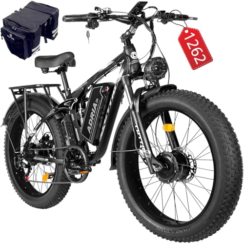 PHNHOLUN TUTTIO 5000W Peak Dual Motor Ebike,...