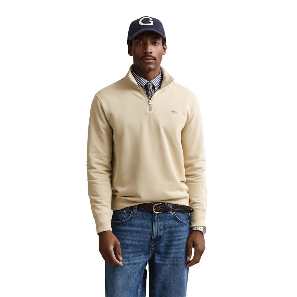 GANT REG Shield Half Zip Sweat