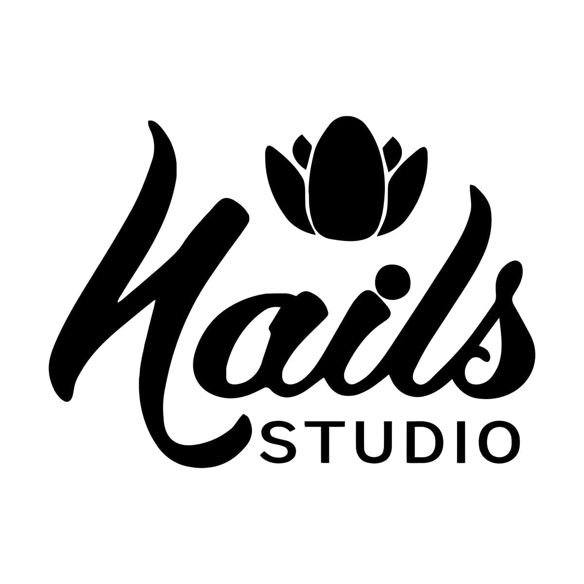 Vinyl Wall Decal Nails Studio Fashion Manicure Pedicure Salon Wall Stickers Removable Nails Salon Vinyl Sticker PVC Decals Large