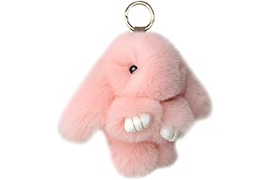 Soft and Cuddly Rabbit Key Chain: Your Adorable Companion