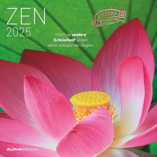 Calendario Da Parete 2025 Zen | 30x30 Cm | Per Appuntamenti E Festività - Foto 13