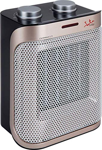 Jata TC92 Calefactor, 1500 W, Negro y Bronce
