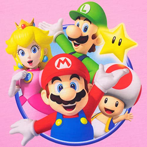 Super Mario Girls Gaming Pajamas Nightwear for Kids 8 Multicolor3
