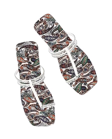 CANVI Stylish | Fancy | Comfortable Women Sandals Flats Colorful Sandals for Women And Girls Slip On Cute Comfortable Dressy Open Toe Sandal Beach Shoe (White, 6) (B0CYZL5BFV) Amazon Price History, Amazon Price Tracker