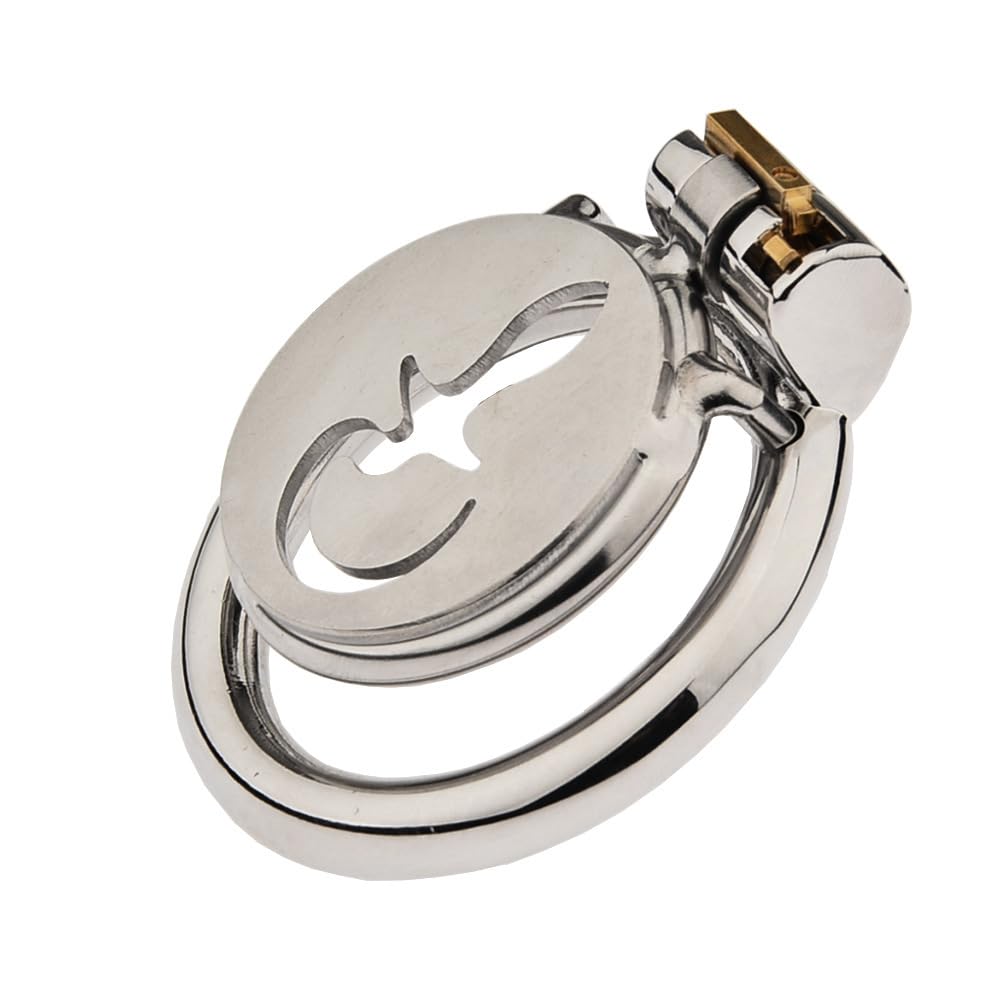 Cintura di Supporto Regolabile per Pilates da Uomo, Gabbia in Metallo Inossidabile, Design Sportivo,50mm